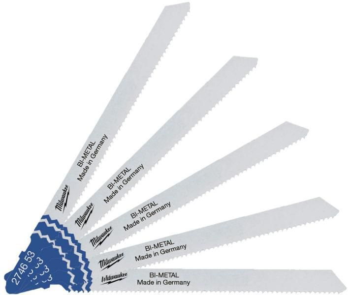Milwaukee T318BF Universal Jigsaw Blades Milwaukee T318BF Universal Jigsaw Blades
